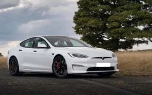 Photo of Tesla Model S with Driver