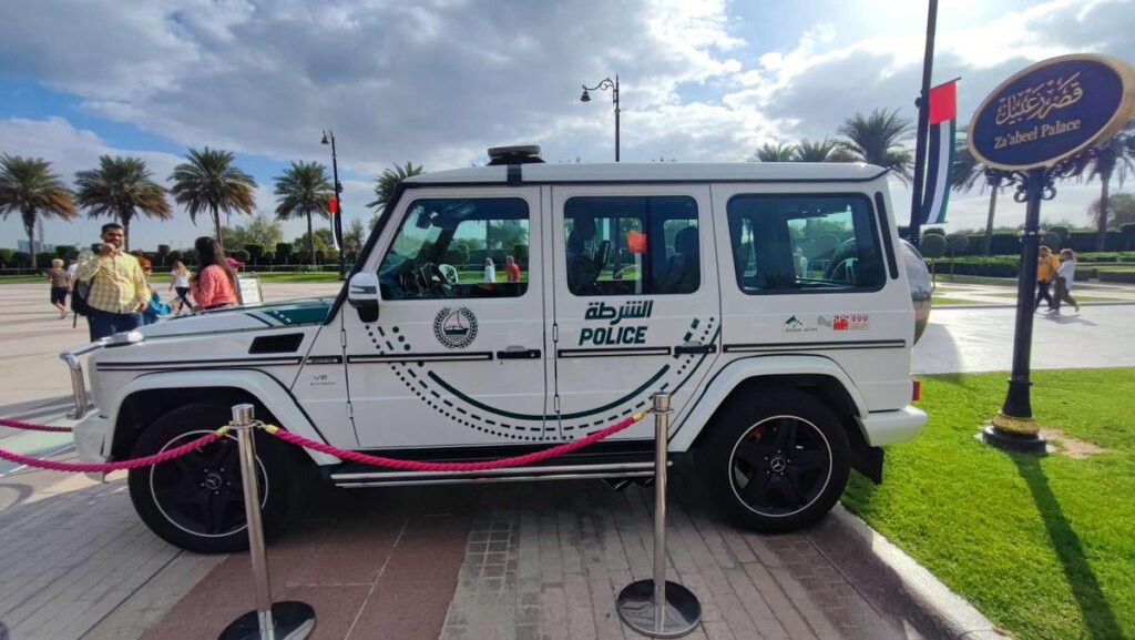 Dubai police cars
