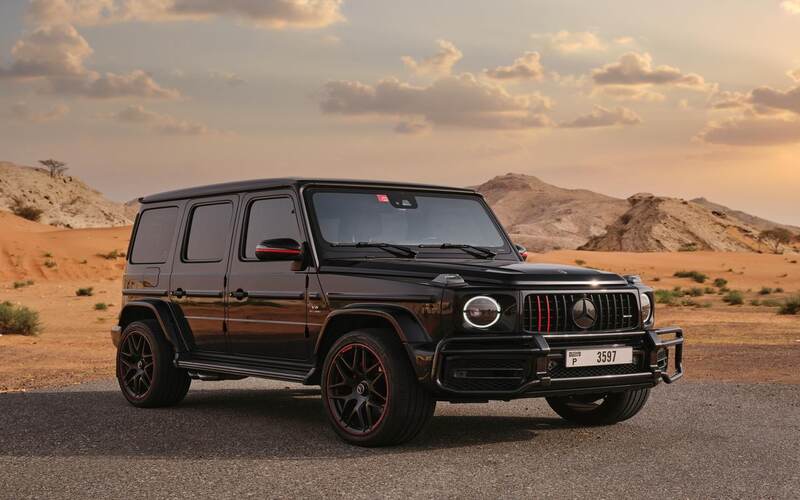 Rent Mercedes Benz G63 4&times;4 AMG MY 2023