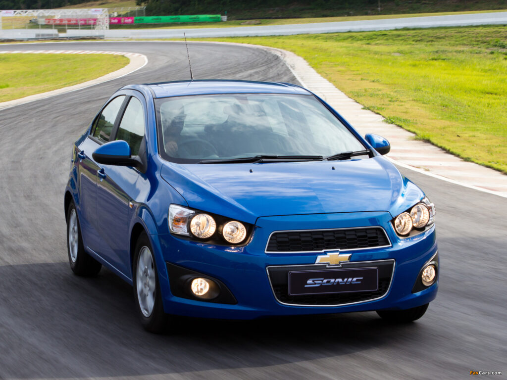 Rent Chevrolet Sonic with Driver in Dubai