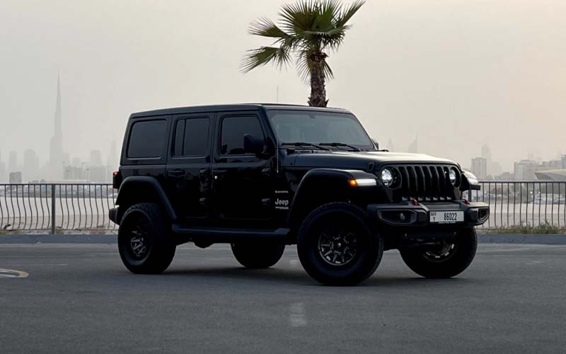 Jeep Wrangler Unlimited Sahara Edition is one of the Top 10 Best SUVs of UAE!
