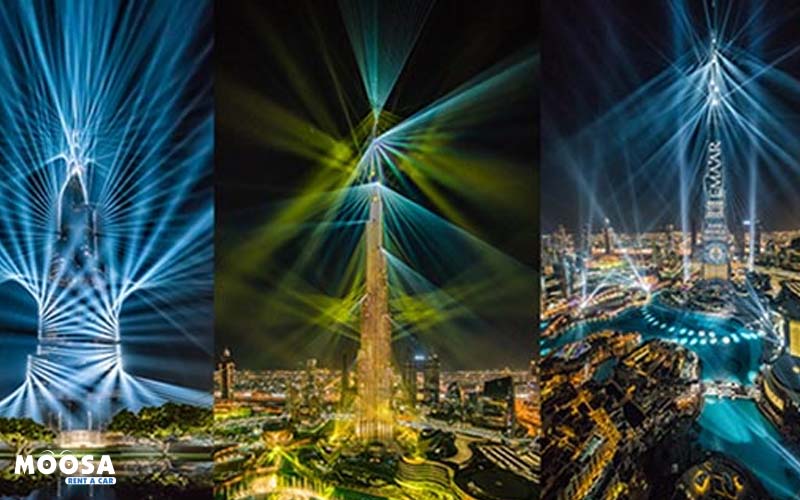 Burj Khalifa Light Show in dubai