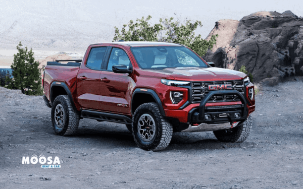 Louez le GMC Canyon 2024 à Dubaï | Vivez l'aventure