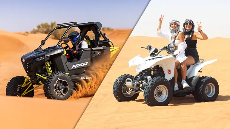 Dune Buggy vs. Quad Bike in Dubai