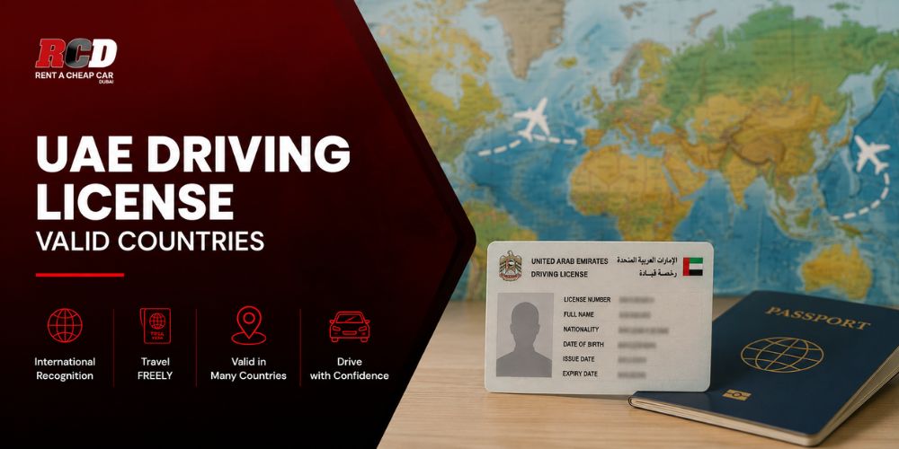 Complete List of UAE Driving License Valid Countries