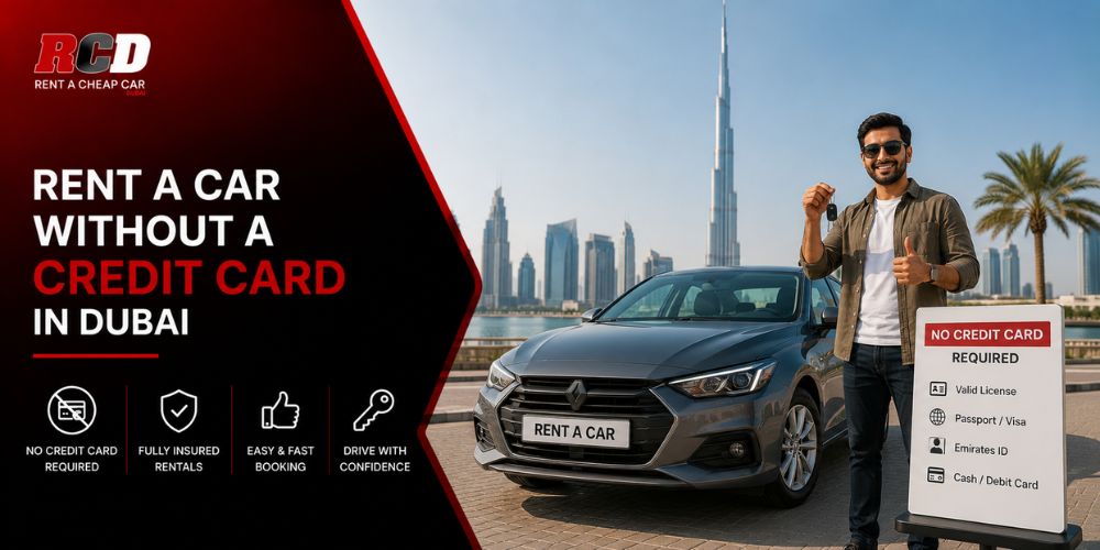 Rent a Car Without a Credit Card in Dubai