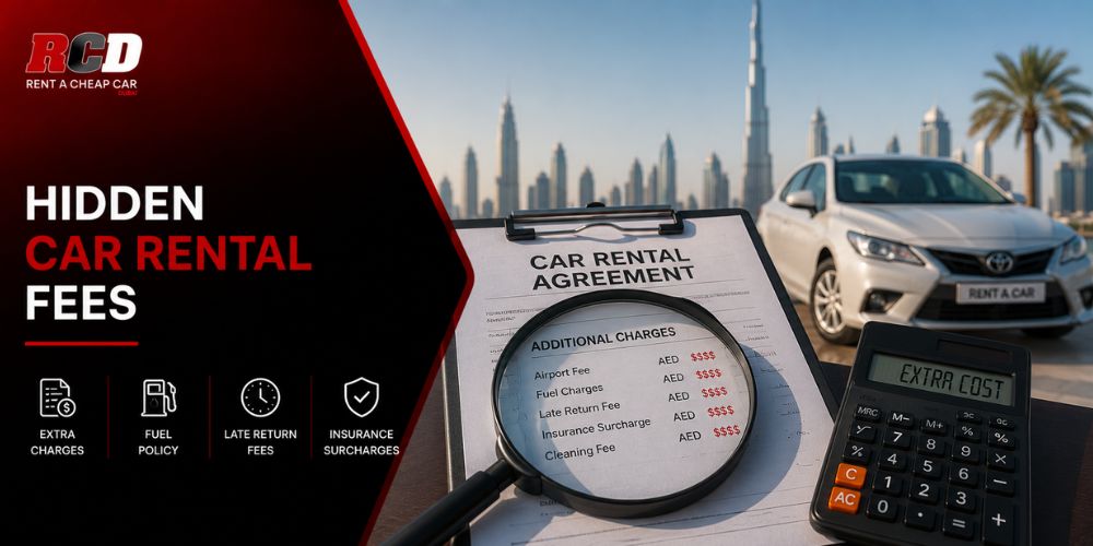 Hidden Car Rental Fees in Dubai and How to Avoid Them