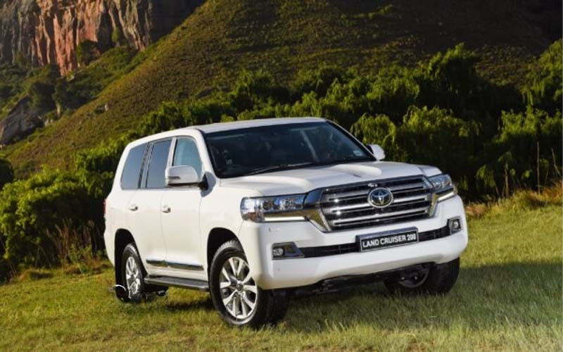 Toyota Land Cruiser with Driver