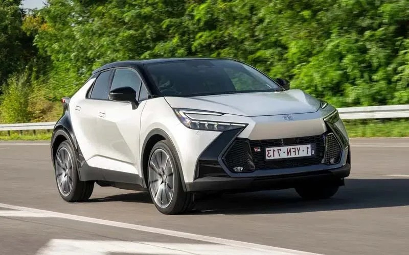 Photo of Rent Toyota C-HR Hybrid with Driver in Dubai