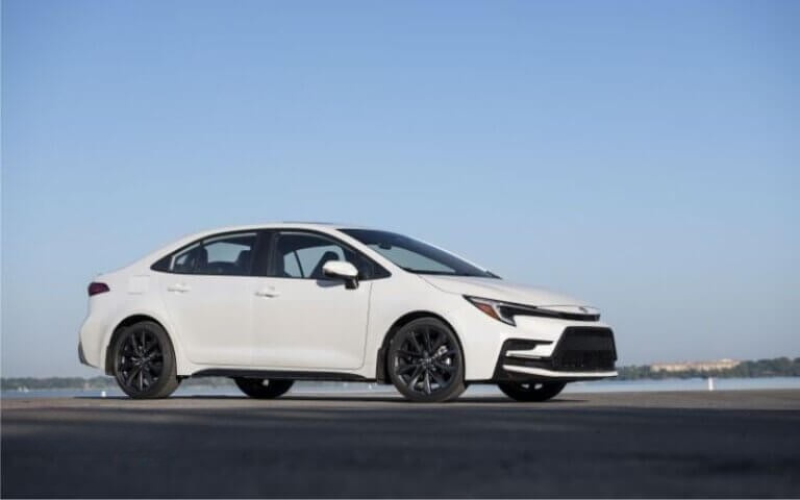 Toyota Corolla with Driver