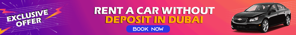 daily car rental dubai without deposit