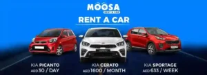 Moosa rent a car ad