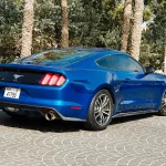 Rent Mustang Blue 2017 in Dubai