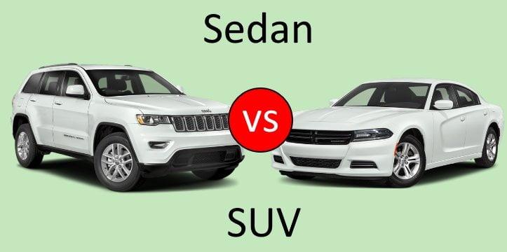 How to choose between Sedan and SUV car