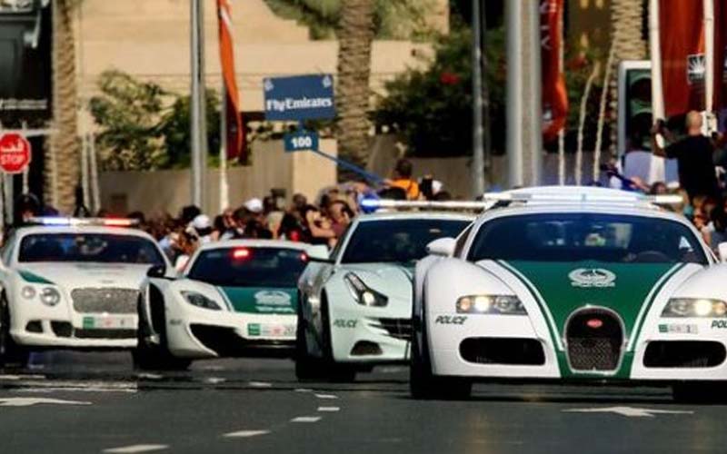 Police Cars in Dubai