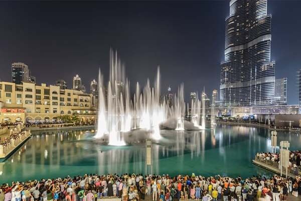 Nеw Yеar at Dubai Fountain