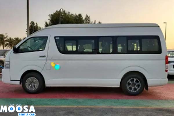 Hiace 13 Seater Van Rental In Dubai