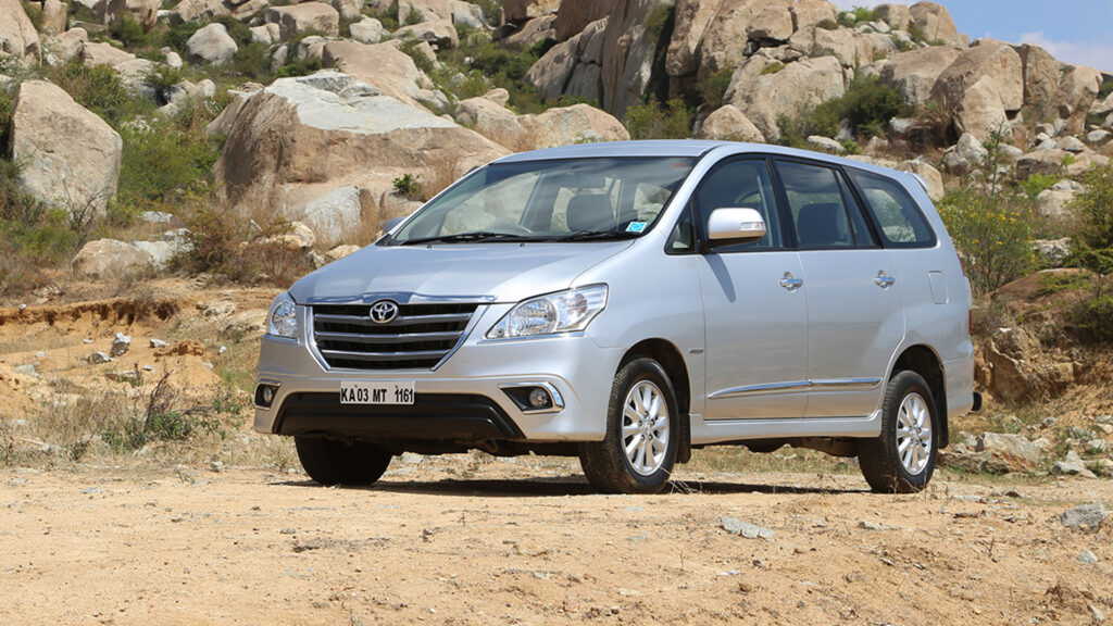 Rent Toyota Innova with Driver in Dubai