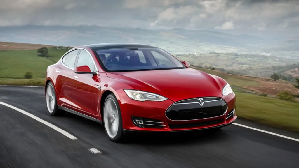 Rent Tesla Model S with Driver in Dubai