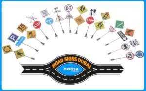 Dubai road Signs