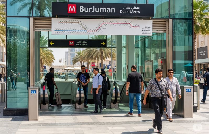 BurJuman Metro Station