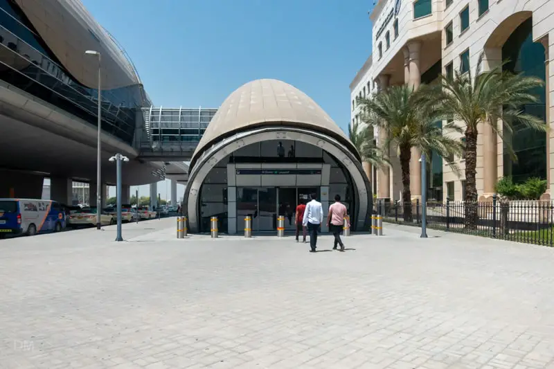 Al Qusais Metro Station