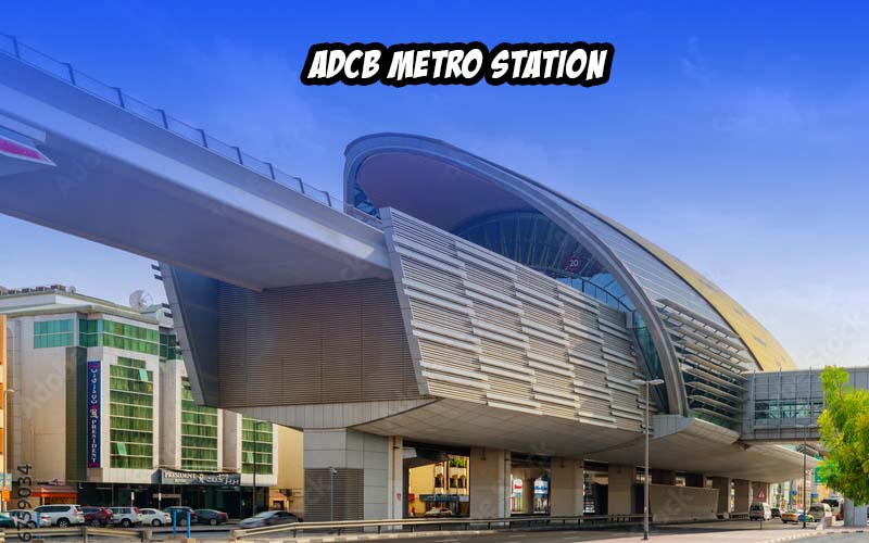 ADCB Metro station