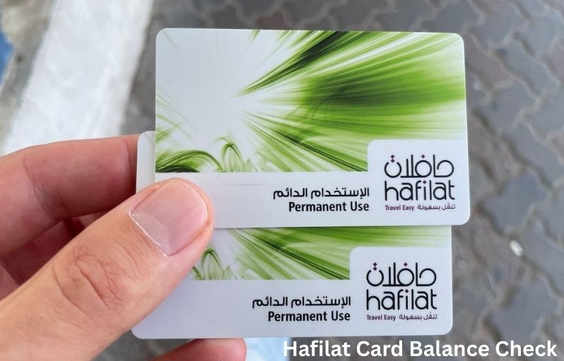 Hafilat Card Balance Check