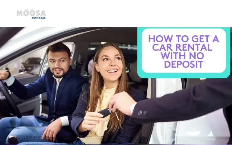 rent a car without a security deposit