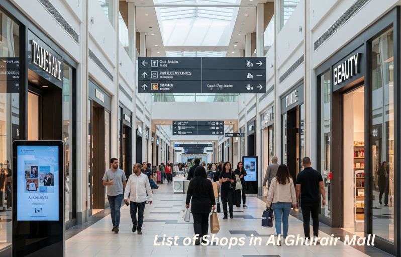 List of Shops in Al Ghurair Mall