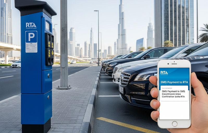 Dubai Parking SMS