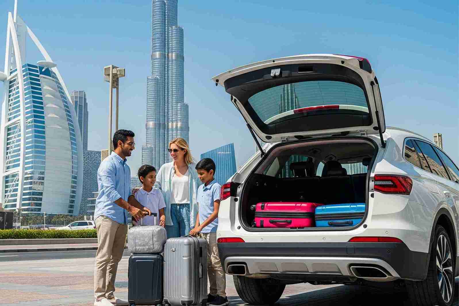Renting a Car for a Family Trip in Dubai Best Options