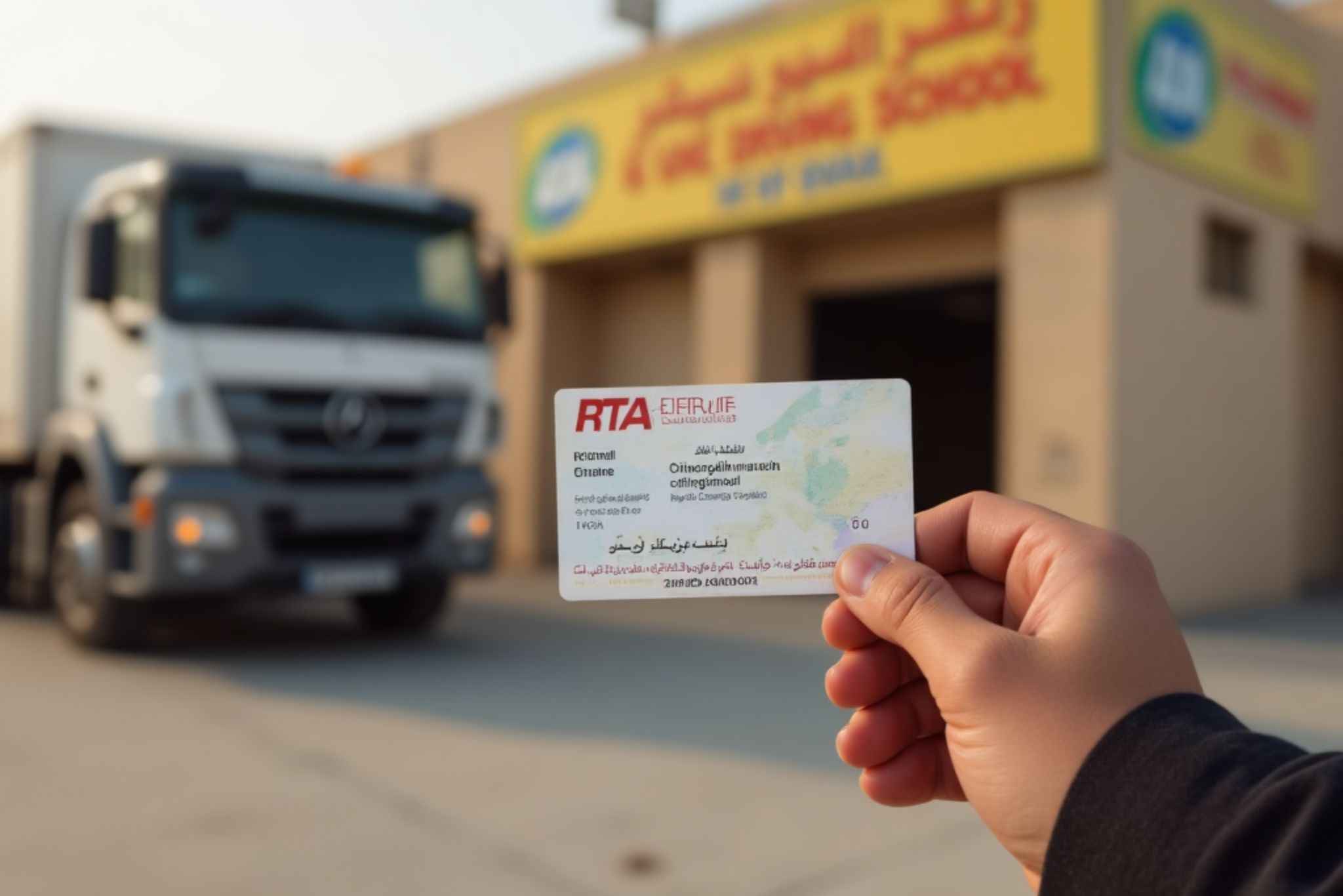 UAE Driving License Category 2