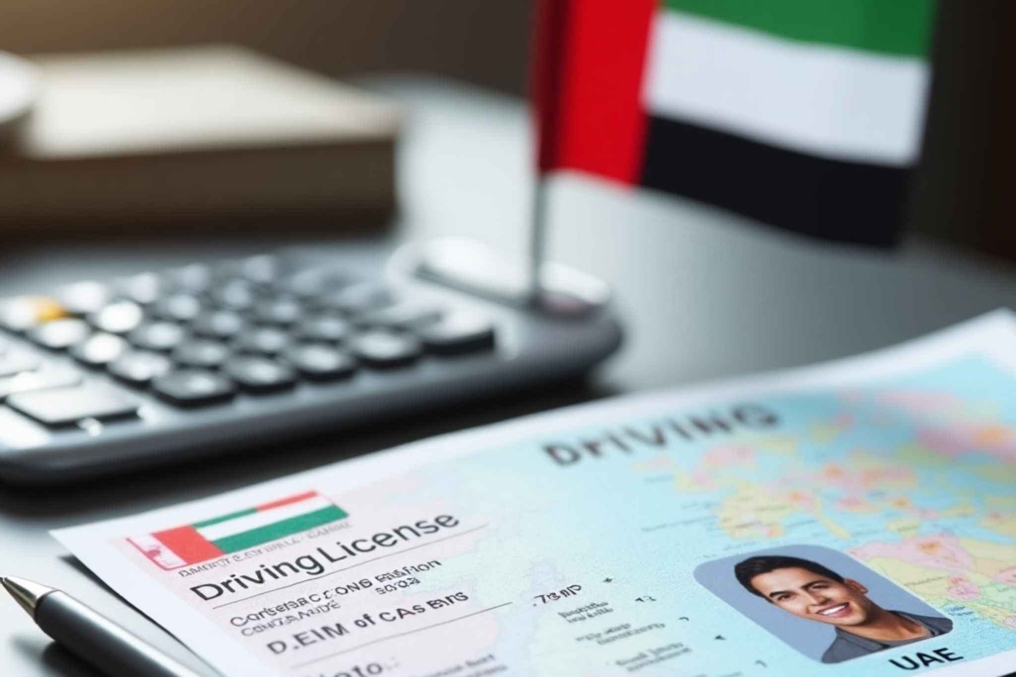 UAE Driving License Cost in 2025