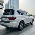 silver nissan patrol