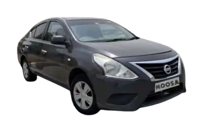 Nissan Sunny 2020 rental in Dubai, offering affordable and reliable transportation for visitors and residents exploring the city.