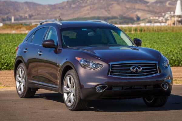 Infinity QX 70 with Driver