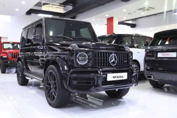 Rent Mercedes AMG G63 2022 Black