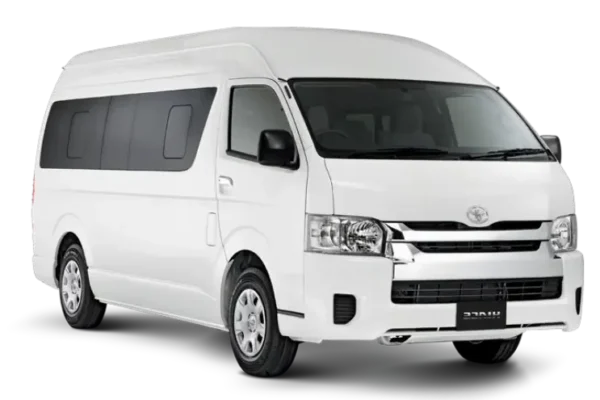 Rent Toyota Hiace 13 Seater in Dubai at cheap cost